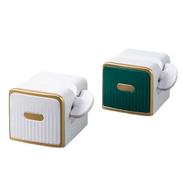 Wall-Mounted Toothpaste Dispenser & Squeezer