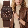 Customizable Silicone Strap Quartz Watches