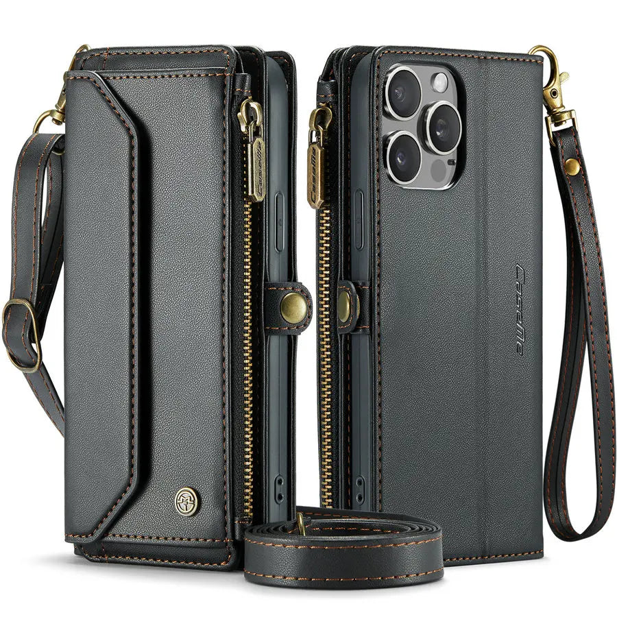 CaseMe PU Leather Wallet Case for iPhone