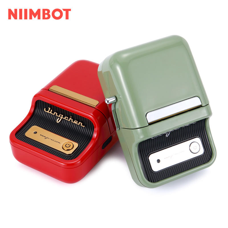NiiMbot High-Resolution Label Printer – Portable Label Sticker Machine for Packaging Labels