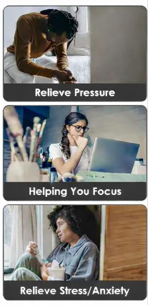 Magnetic Fidget Ring – Stress Relief Hand Spinner for Kids & Adults