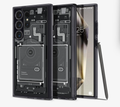 Premium Teardown Cyberpunk Transparent Shockproof Back Cover Case