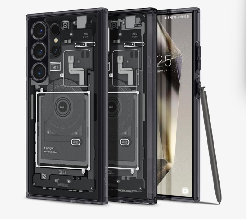 Premium Teardown Cyberpunk Transparent Shockproof Back Cover Case