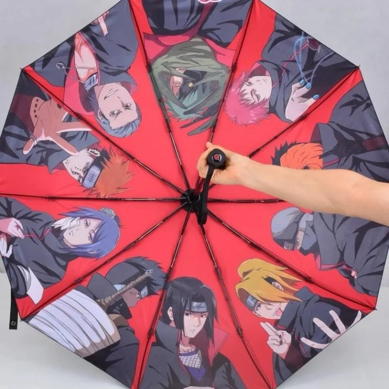 Naruto Automatic Folding Umbrella
