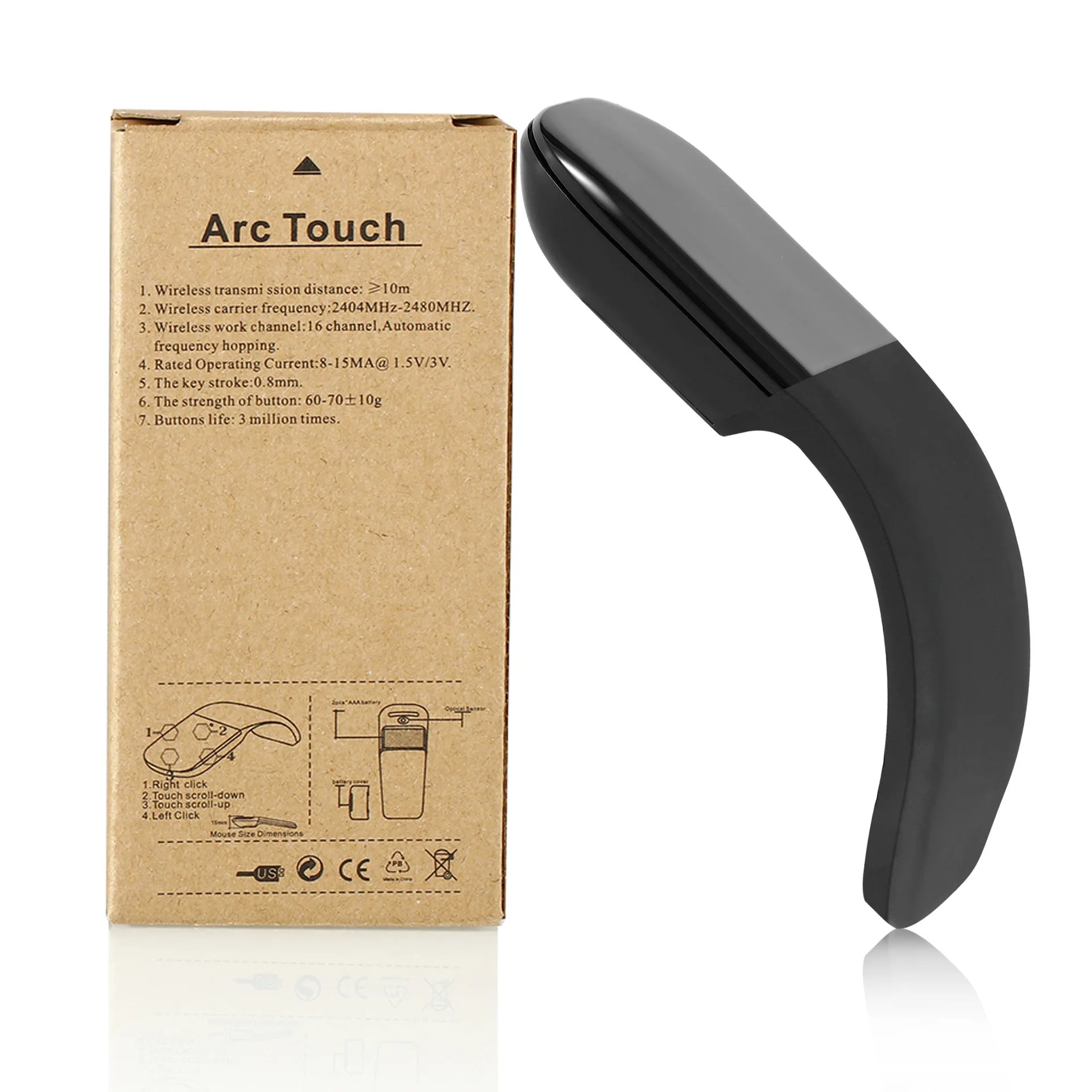 Mini Foldable Wireless Mouse