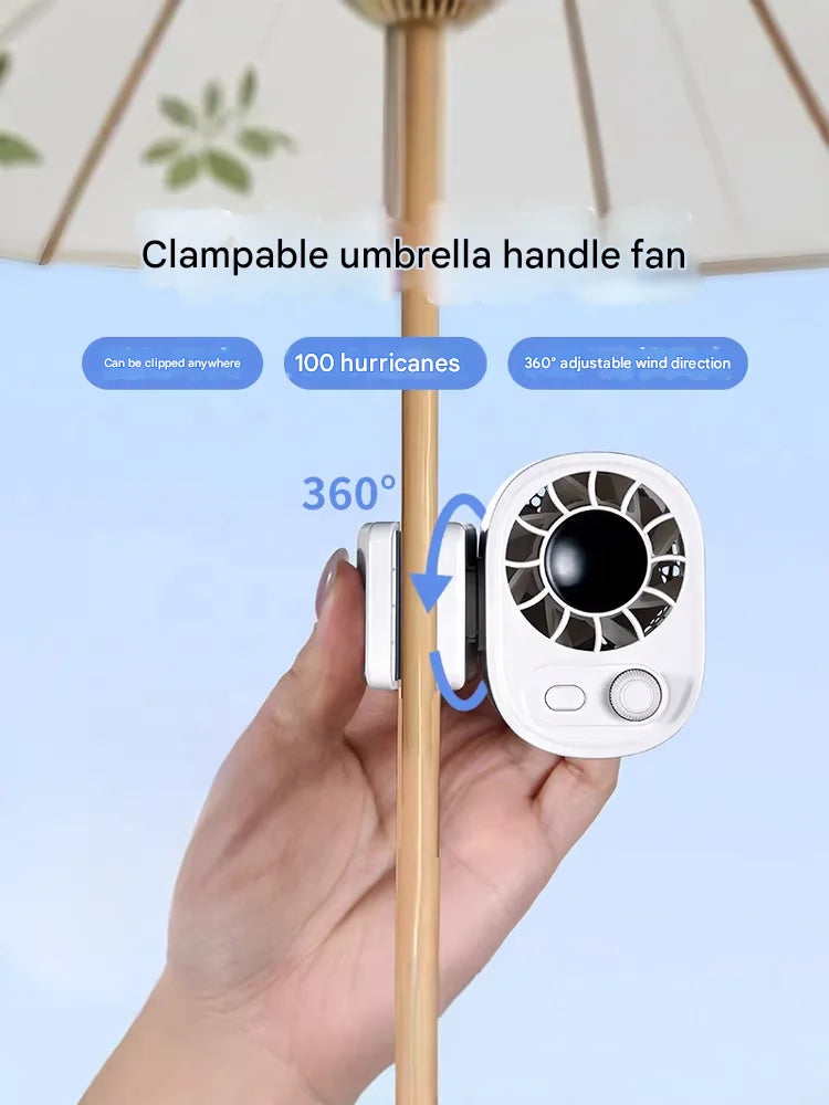 Mini Wearable Brushless Motor Hands-free Clip-on Fan 2026 New Style