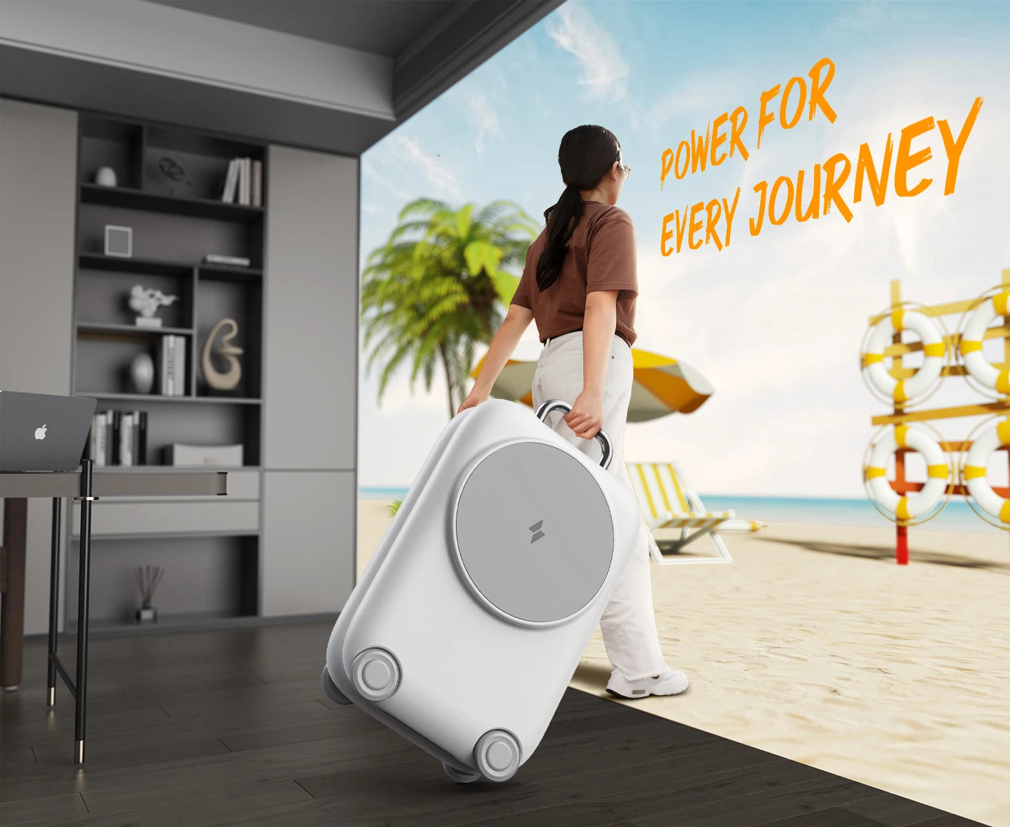 PaktVault 2025 Portable MagSafe Charging Stand – 3-in-1 Fast Wireless Charger