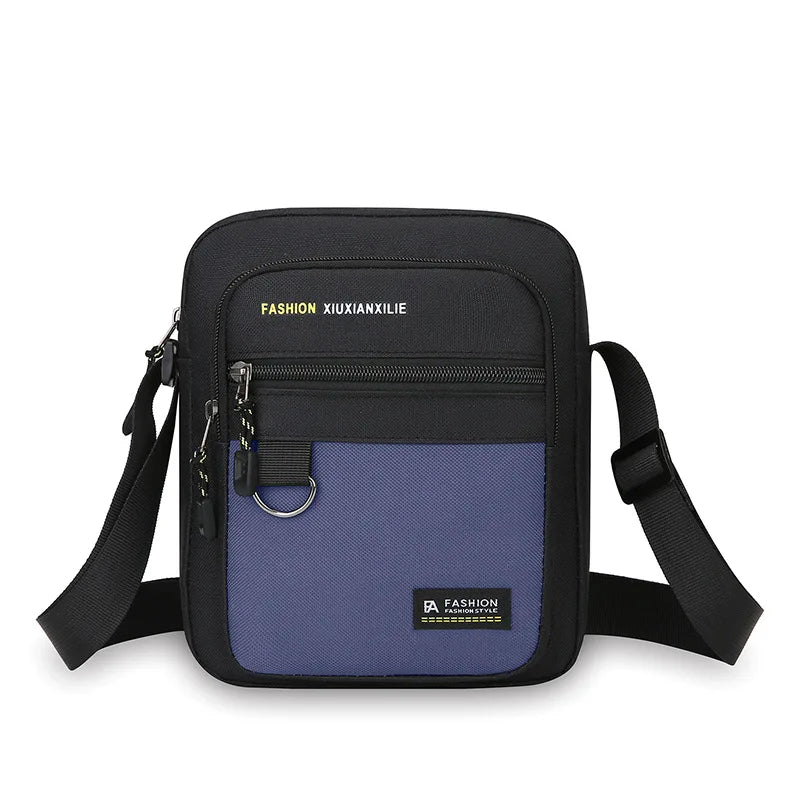 Men's Minimalist Chest Waterproof Outdoor Backpack Geometric Bag