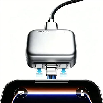 Type-C Smart Auto Cut-Off Charging Adapter