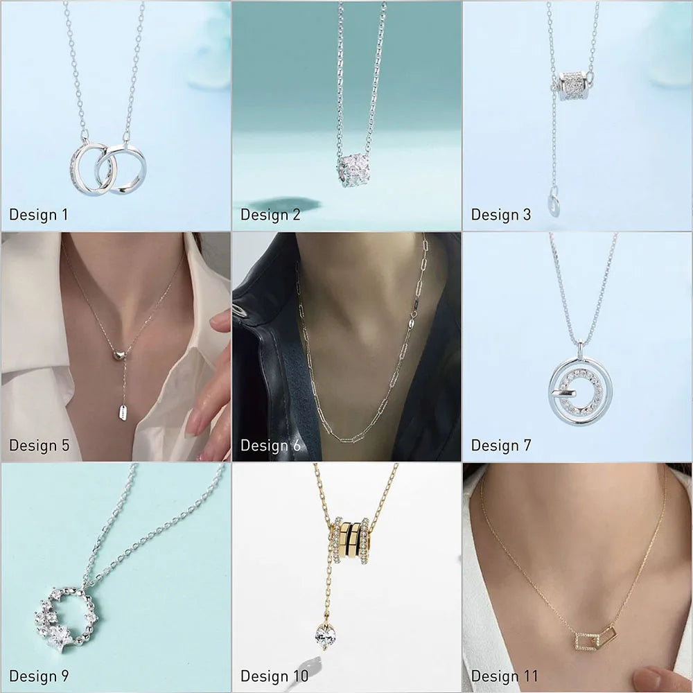 Moon & Star Pendant Necklace Inspired by K-Drama