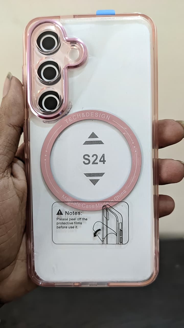 CrystalClear Pro – Premium Transparent Shockproof Case for Samsung