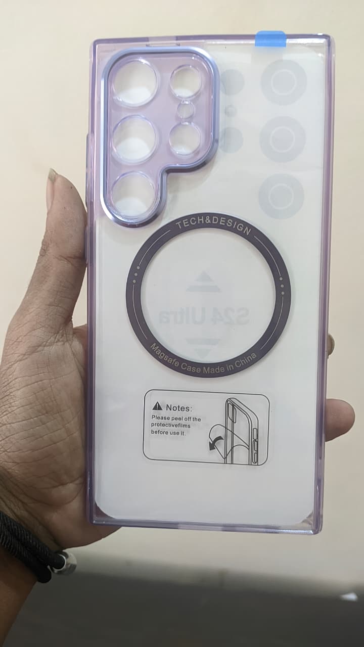 CrystalClear Pro – Premium Transparent Shockproof Case for Samsung