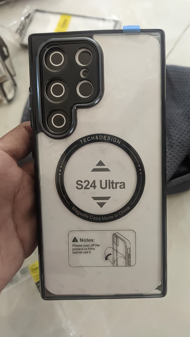 CrystalClear Pro – Premium Transparent Shockproof Case for Samsung