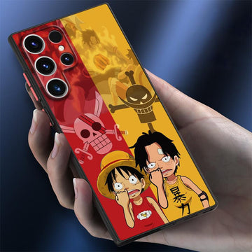 OnePiece Anime TPU Case – Soft Shockproof Cover for Samsung