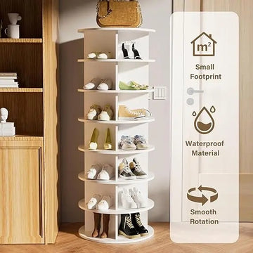 Revolving Shoe Rack