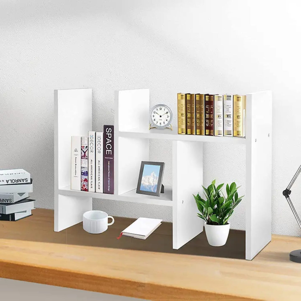 Modern Dormitory Desktop Storage Rack (🔥 আজকের জন্য স্পেশাল ডিসকাউন্ট🔥 অফারটি শুধুমাত্র আজকের জন্য 😍)