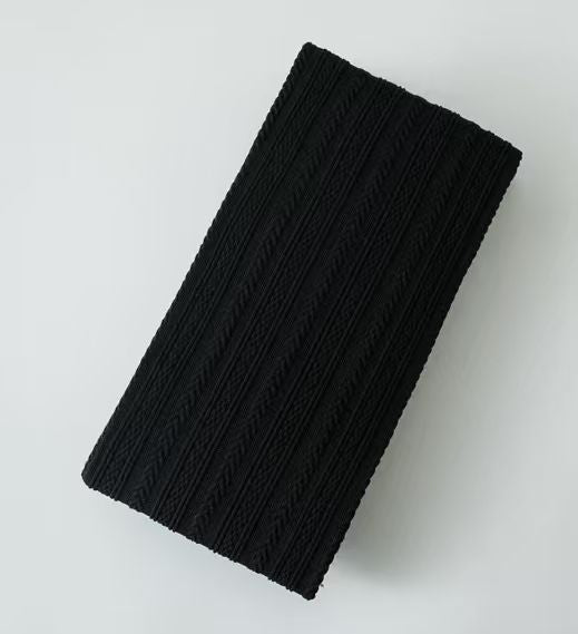 High Waist Velvet Pantyhose Leggings for Women – Striped Slim Jacquard Fashion Tights