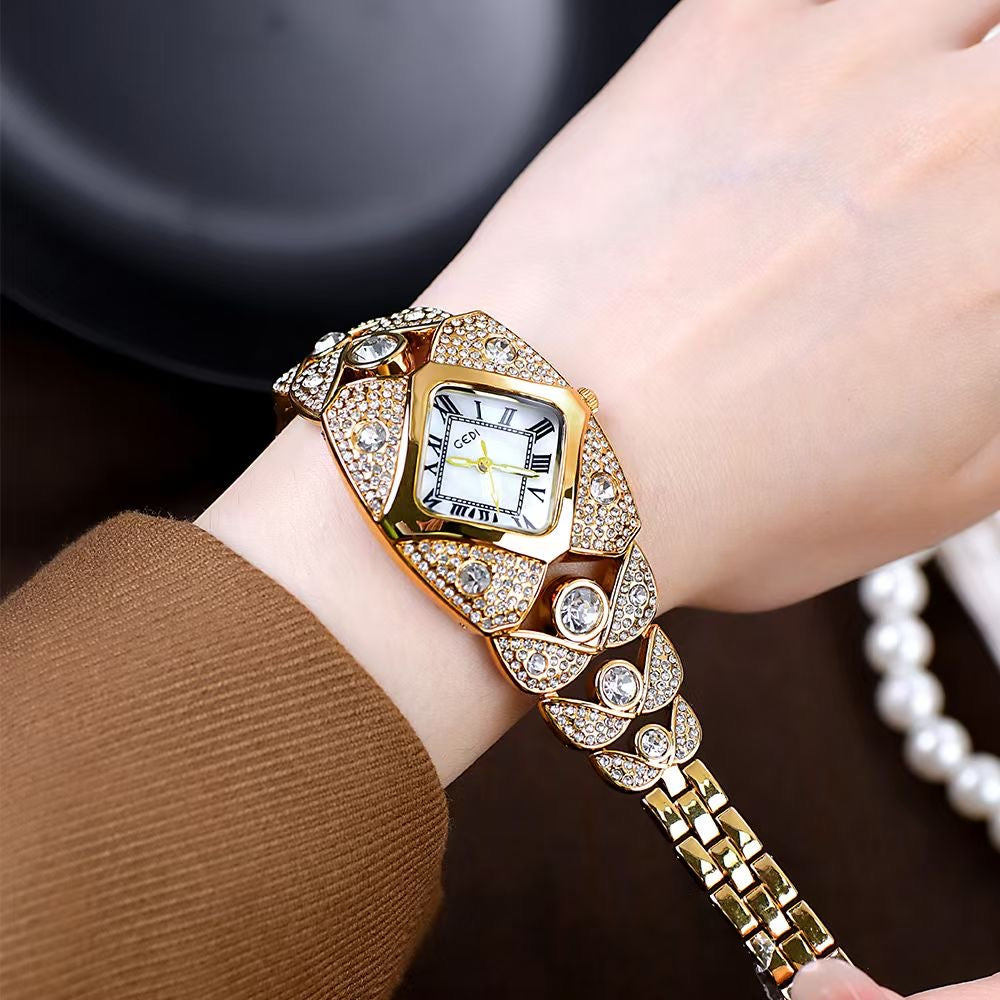 Elegant Square Watch for Modern Ladies