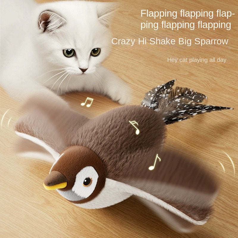 Electric Bird Call Cat Toy