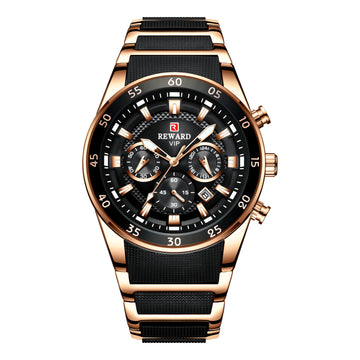 Men's Luxury Rose Gold Watch