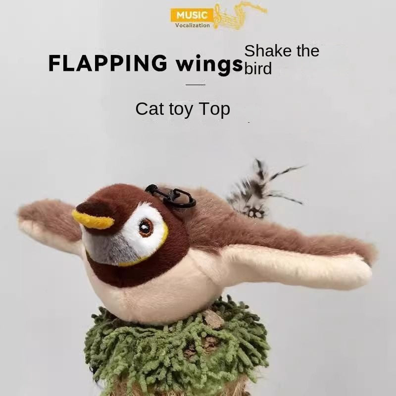 Electric Bird Call Cat Toy