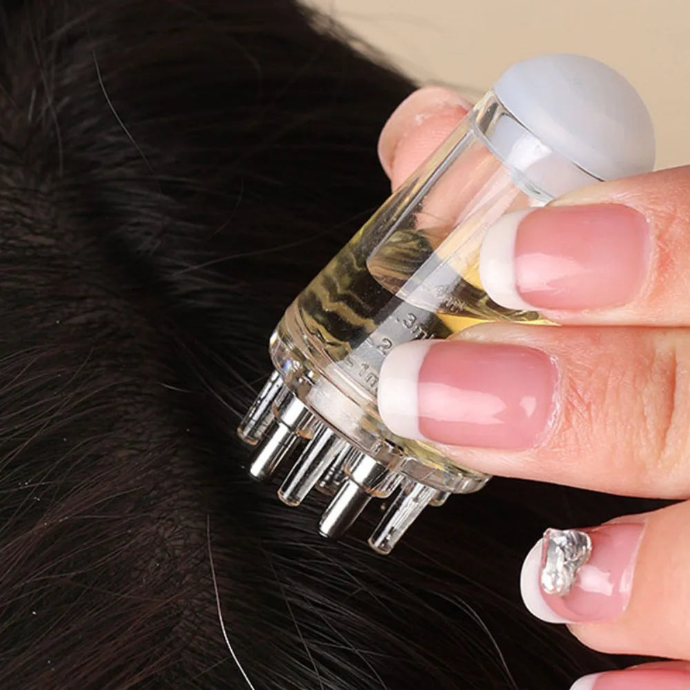 Scalp Massager & Hair Oil Applicator for Hair Growth Treatment