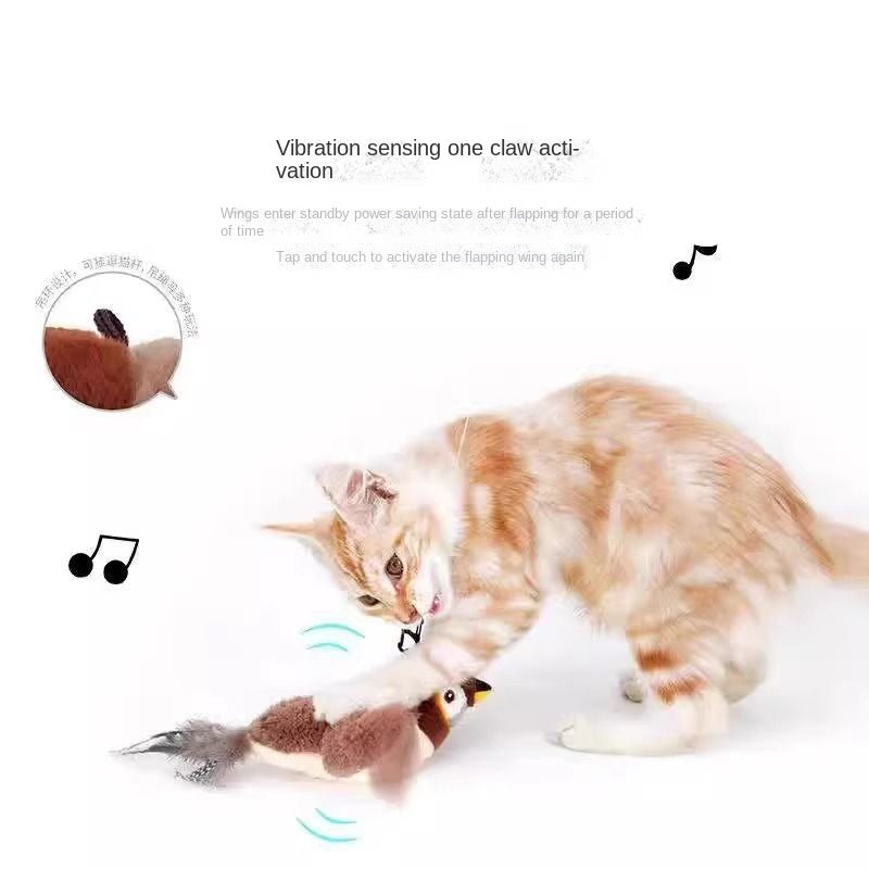 Electric Bird Call Cat Toy