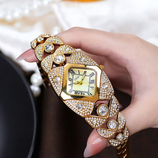 Elegant Square Watch for Modern Ladies