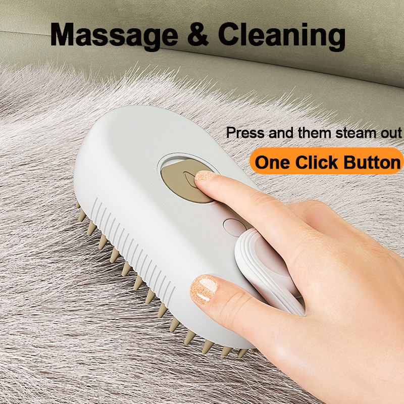 Rechargeable Pet Grooming Brush
