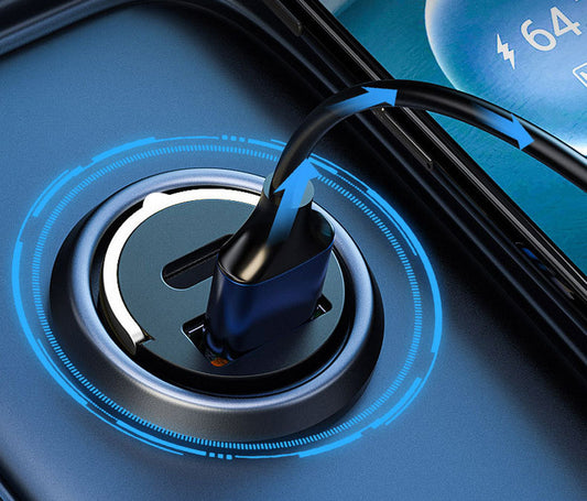 Mini 2-in-1 100W Fast Car Charger⚡