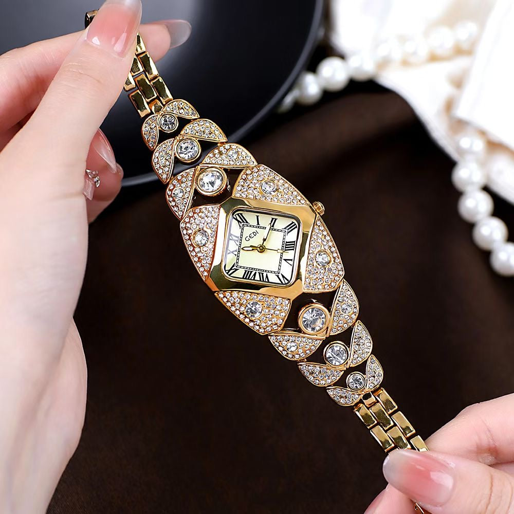 Elegant Square Watch for Modern Ladies