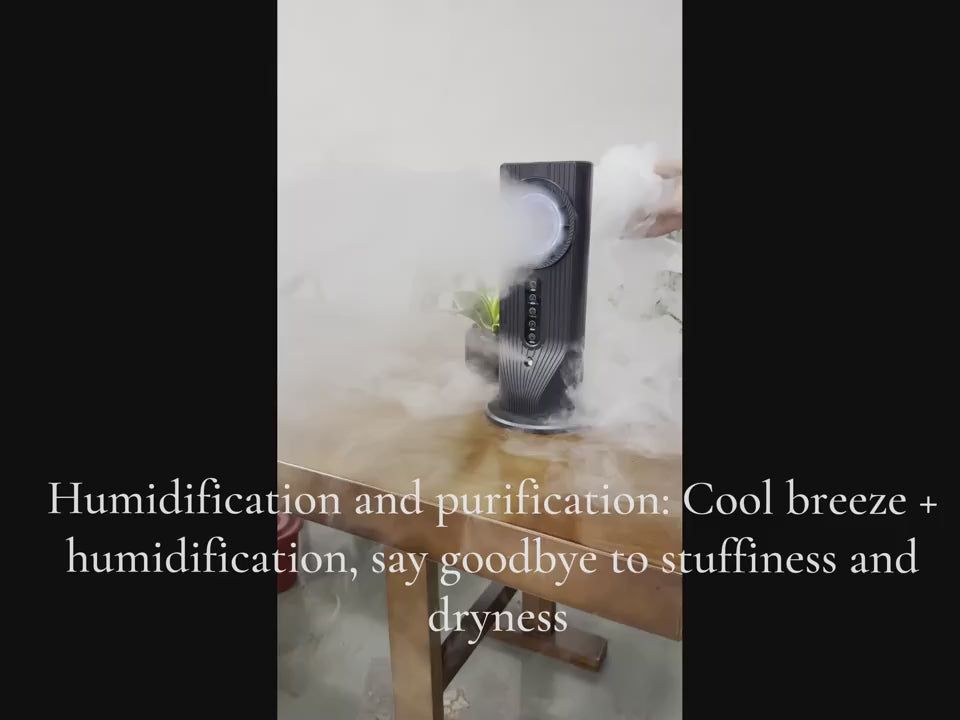 Portable Air Conditioner Fan Cooler Mechanical Control 6-Speed Adjustable
