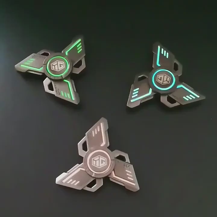 Premium Metal Fidget Spinner Lighter for Stress Relief