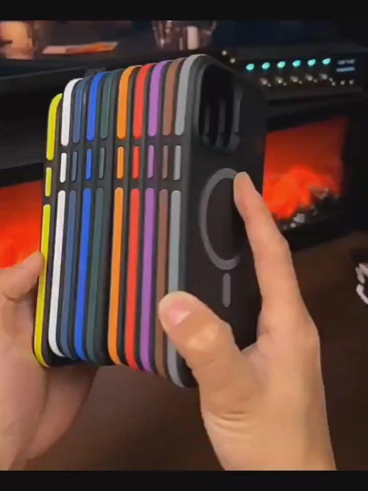 PatchLux MagCase – Frosted Translucent Anti-Slip Magnetic Cover for iPhone