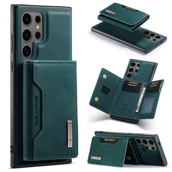 2 in 1 Detachable Retro PU Leather Wallet Bag Magnetic Phone Case for Samsung A52 Note 20 S22 Ultra Cover Case