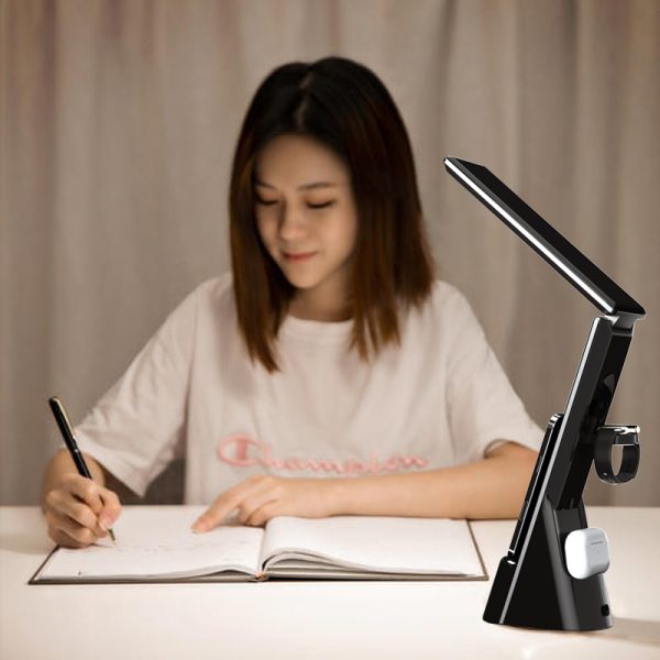 6 in 1Table Lamp Wireless Charger Creative Folding Eye Protection Multifunctional Wireless Charging Bracket