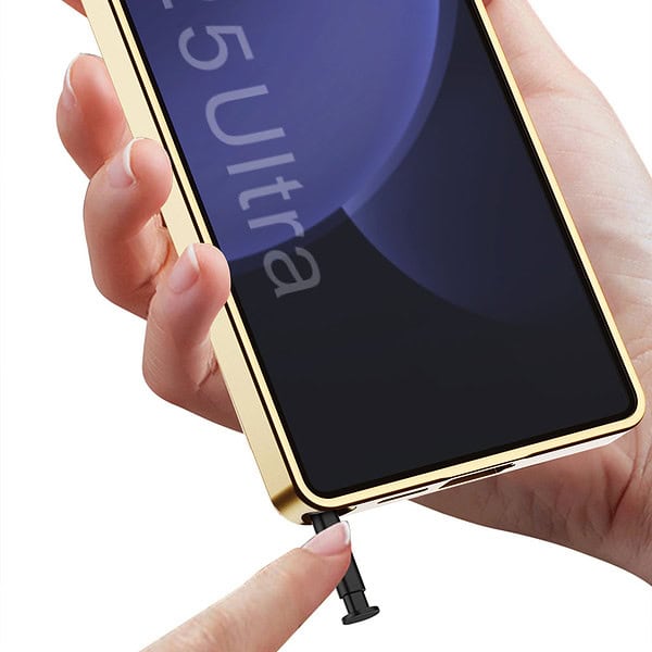 Electroplated PU leather Mobile Phone Case Phone Cover for Samsung S23 s24 S25 ultra phone case