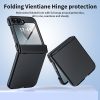 For Samsung Galaxy ZFlip 6 Phone Case Armored Hinge With Glass Anti-fall Shockproof Phone Cover For Galaxy Z Flip6