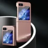 FOR Samsung Zflip6 All-Inclusive Anti-Fall Protective Cover PC Hard Shell Folding Screen Skin Feeling Mobile Phone Case