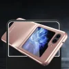 FOR Samsung Zflip6 All-Inclusive Anti-Fall Protective Cover PC Hard Shell Folding Screen Skin Feeling Mobile Phone Case