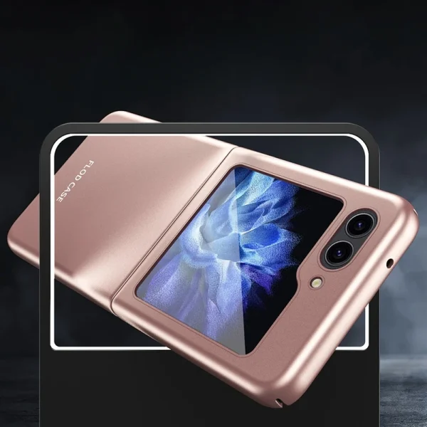 FOR Samsung Zflip6 All-Inclusive Anti-Fall Protective Cover PC Hard Shell Folding Screen Skin Feeling Mobile Phone Case