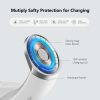 Magnetic Moon Shape 4 in 1 LED Wireless Charger Fast Charging Bracket For Mobile Phone watch AirPods