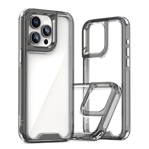 New Arrivals For iPhone 12 13 Pro 14 Plus 15 16 Pro Max TPU+PC Hybrid 3 in 1 Lens Protection Mobile Phone Case Covers