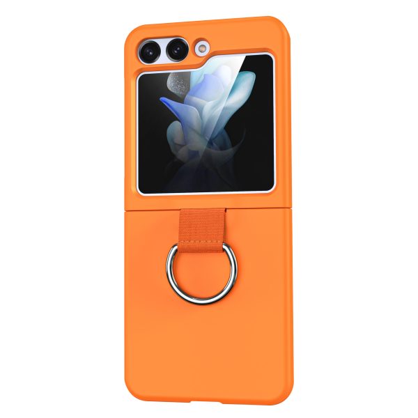 shock proof foldable suitable pc phone case for SAMSUNG GALAXY Zflip5 with Ring