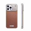 Aluminum Alloy Magnetic Phone Case For iPhone 14 Metal Phone Case Aromatherapy Leather Phone Cover For iPhones 15 Pro Max