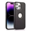 Retro Litchi Leather Luxury Phone Case for iPhone 16 Pro Max 16 Plus Soft TPU Shockproof Cover For iPhone 16 Cases