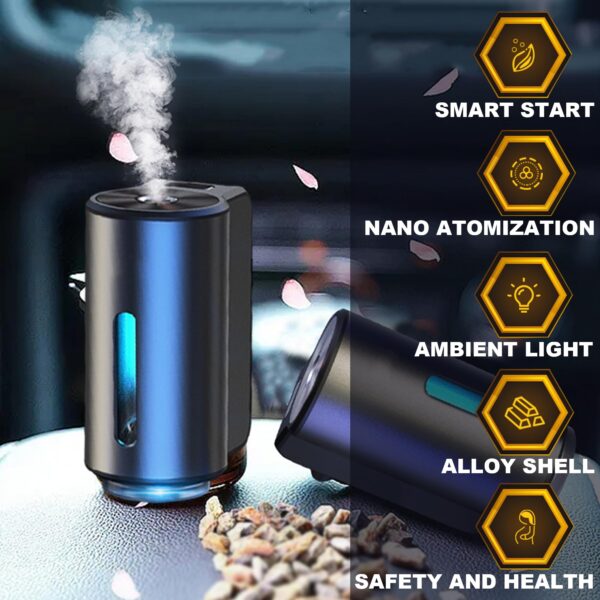 Wholesale Aromatic Nebulizer Electric Air Freshener Electric Essential Oil Car Diffuser USB