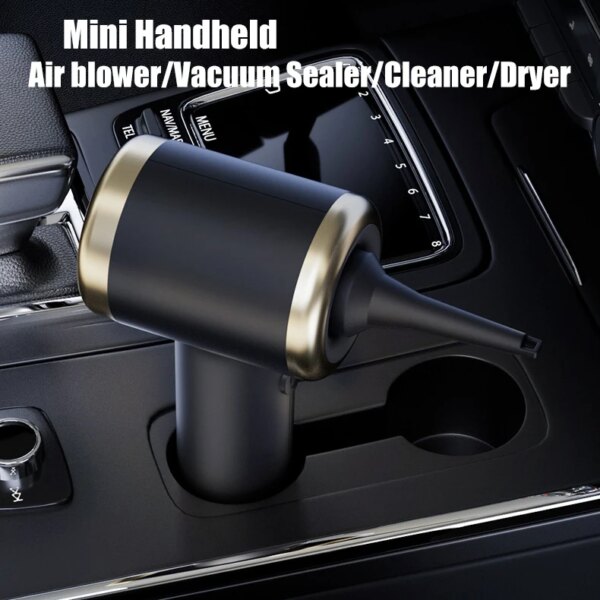 Wireless 5500PA Handheld logo Custom Car Vacuum Cleaner Air Blower and Extractor Air Duster for Car household Camping