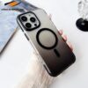 Corrugated Pattern Magnetic Wireless Charge Case For iPhone 16 ProMax 16 plus 16 pro Non-slip Bumper Matte Cover
