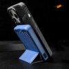 Business Carbon Fiber Heat Dissipation Case For iPhone 15 14 13 12 Pro Max Plus Hollow Magnetic PC Matte Ultra Thin Cover